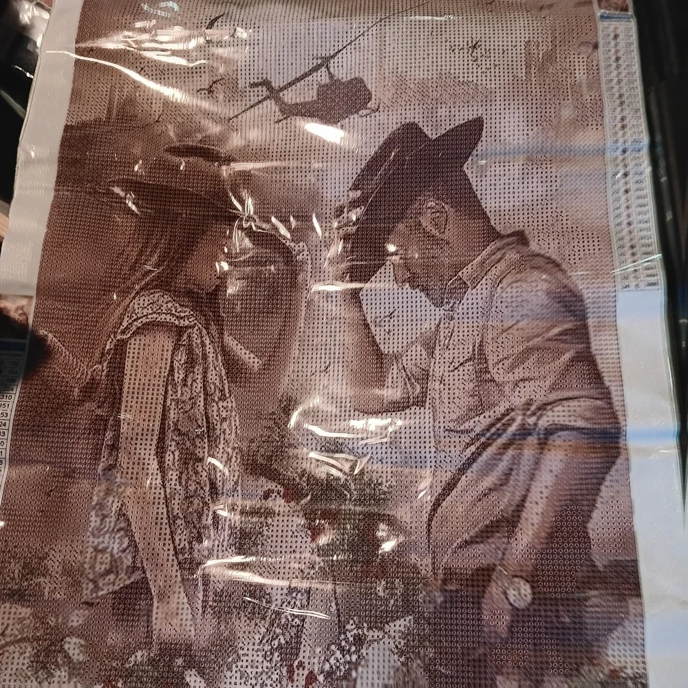 The Walking Dead - Rick & Judith Diamond Art Painting Kit 40x50